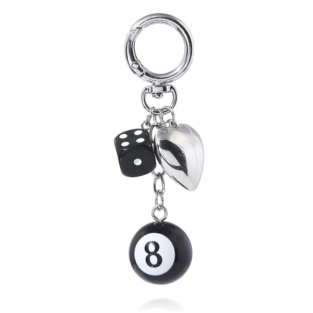 Y2K Black Dice Billiards