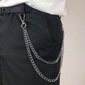 Metal Punk Rock Layered Chain