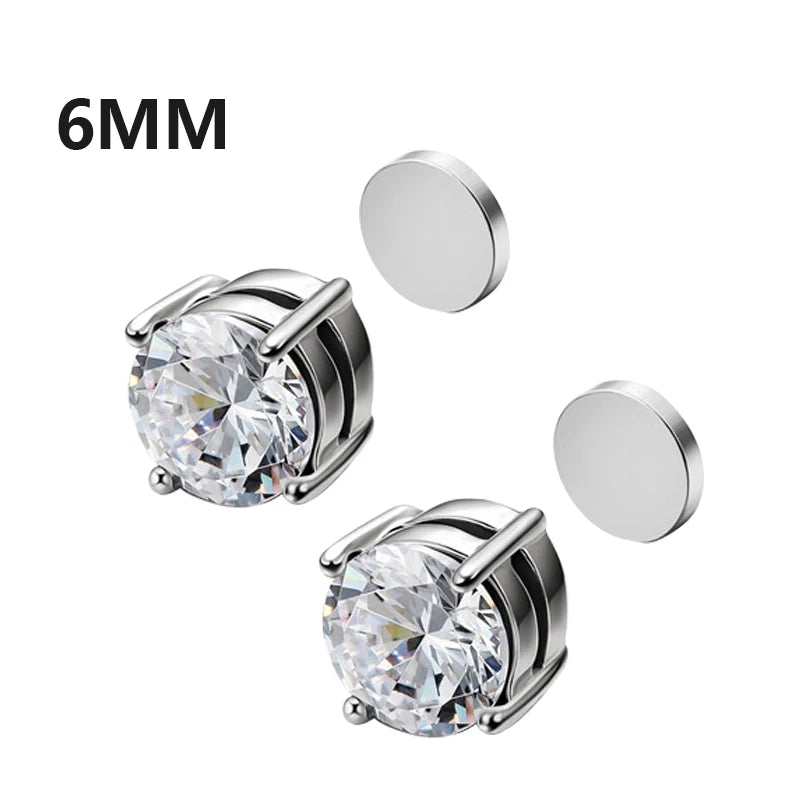 Crystal Magnetic Earrings